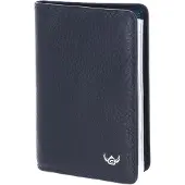 Golden Head Leren kaarthoes Capri RFID Protect Kartenetui 4431 Blau donkerblauw