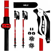 NILS TK8601 Nordic Walking-stokken - Verstelbaar en opvouwbaar