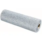 2lif Cottonnet Tafelband 9440 zilver 26cmtrx3mtr (rolled)