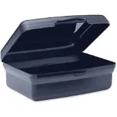 Midocean Lunchbox in PP met kliksluiting. Inhoud: 800 ml. Blauw