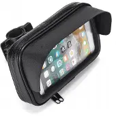 BDS Waterdichte telefoonhouder stuur met vizier XL - fiets, auto