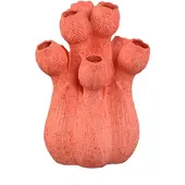 Ptmd Ellodie Pink Ceramic Tulip Shaped Tulip Vase M