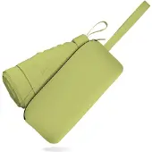 Le Monde du Parapluie Compacte opvouwbare paraplu met 6 vouwen,Grijs