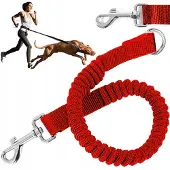 Reverse Schokabsorberende Hondensnoer - Sterk & Elastisch voor Trekkerige Honden