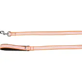 Flamingo Hond Looplijn Fierro Fluo oranje 1,3m 25mm