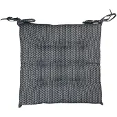 2lif Rhombus stoelkussen donkergrijs 40x40cm+3cm