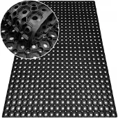 Nestor Ajour Rubberen Deurmat 100x150 cm - Antislip, 16 mm Dik