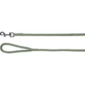 Flamingo - Hond Looplijn Aiden Kaki 15m 10mm