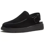FitFlop Women Gen-FF Suede Back-Strap Mules All Black-Schoenmaat 37