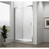 Polysan Easy Douchedeur 140cm, helder glas