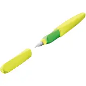 Pelikan vulpen Twist - Neon Geel