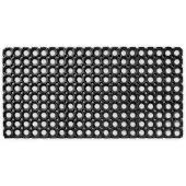 ANRO Deurmat Zwart 40x80cm Schoonloopmat Antislip Op Maat