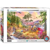 Eurographics puzzel Camper-Paradise - 1000 stukjes natuur.