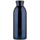 24Bottles Drinkfles 'Black Radiance' zwart
