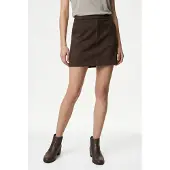 Vero Moda Rok 'VMDONNA DINA' donkerbruin