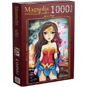 Magnolia puzzel W-Woman - 1000 stukjes legpuzzel kleurrijk.