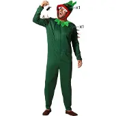 Atosa Flower Halloween Costume Woman Groen M-L Kinderen