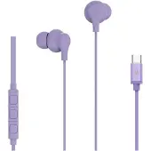 Celly UP1600TYPECVL, Kabel, Gesprekken/muziek, 20 - 20000 Hz, 13 g, Koptelefoon met microfoon, Paars
