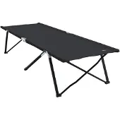 vidaXL Opvouwbaar Campingbed Blauw 206 x 76 x 74 cm Oxford en Staal