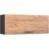 Vicco Hangkast Fame-Line, Goudkleurig Eiken/Antraciet, 100 cm, WB Eik