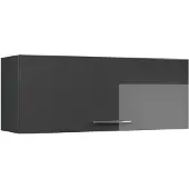 Vicco Hangkast Fame-Line, Antraciet Hoogglans/Antraciet, 100 cm