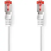 Nedis CAT6 Netwerkkabel | RJ45 Male | RJ45 Male | S/FTP | 15.0 m | Rond | LSZH | Wit | Doos - CCGB85221WT150