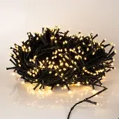 Spetebo LED-lichtketting met 600 lampjes, warmwit - LK021WG