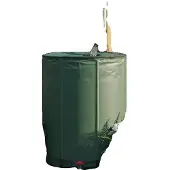 OEM Waterreservoir, opvouwbaar design, 250 liter capaciteit, legergroen