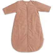 Jollein Slaapzak Afritsbare Mouw Rib Light Terra 90cm maat 90cm
