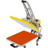 OEM Warmtepersmachine, LCD-touchscreenbediening, ergonomische handgreep, geel