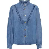 ONLY Blouse 'ONLELLIE' blauw denim