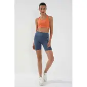 Tommy Life Korte Hoge Taille Sport Leggings