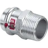 Viega Prestabo Übergangsnippel AG, Modell 1111, 35 mm x 1"