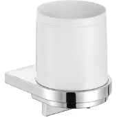 Keuco Collection Moll - Zeepdispenser met houder, 180 ml, wit/chroom 12752010100