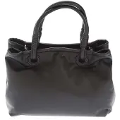 Emporio Armani Tote-tas van kunstleer (Zwart)