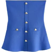 Next Gebreide top blauw