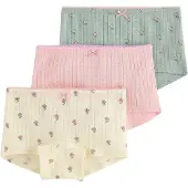 Lindex Onderbroek pasteelgeel / groen / pastelgroen / rosa