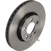 Brembo Remschijf 09D57111 voorkant, geventileerd, sterk gecarboniseerd, 1 Stuk