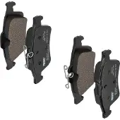 FERODO Remblokken set FDB1931 Ferodo voor o.a. CADILLAC, FORD, JAGUAR, MAZDA, OPEL, SAAB, TOYOTA, VOLVO