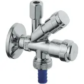 GROHE Eggemann wascombinatieventiel DN 15, chroom - 41073000