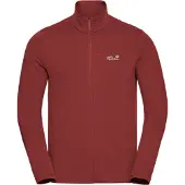 Jack Wolfskin - Litestride Fullzip - Fleecevest L, rood