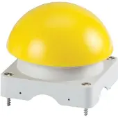 Eaton FAK-Y bovenste deel van behuizing grijs Paddestoel kap geel 229754, Knoppen + Schakelaars, Grijs