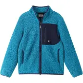Reima Fleece jas 'Turina' navy / lichtblauw