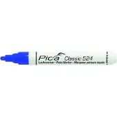 PICA 524/41 Lakmarker | 2-4mm | Ronde tip | Blauw | 10 stuks - PI52441