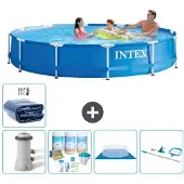 Intex Framezwembad, rond - 366x76 cm - 6-delig, model S20481
