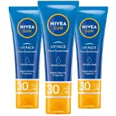 Nivea 3x Face Moisturising Zonnebrand SPF 30 50 ml