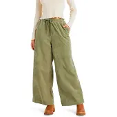 Roxy - Women's Lekeitio Pant Knit - Vrijetijdsbroek XXL, olijfgroen