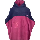 TROLLKIDS - Kid's Kvalvika Surf Poncho - Surfponcho 98, roze