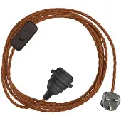 Creative Cables Snakebis Twisted Shade Ready E27 Lamphouder Met Snoer