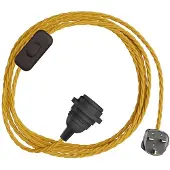 Creative Cables Snakebis Twisted Shade Ready E14 Lamphouder Met Snoer